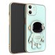 thumbnail image 3 of 3D Plating Astronaut Hidden Stand Case Cover Cute Astronaut Stand Phone Case para IPhone 12 TPU Cover, 3 of 3