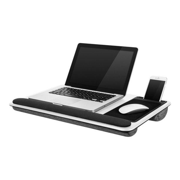 LapGear LapDesk XL Deluxe Laptop Notebook pad 17" carbon white