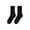 A-Black65, variant on Yuanlong Womens Socks Pure Color Thicken Ribbed Knitting Cotton Crew Socks Daily Basic Hosiery Thermal Mid Calf Stockings