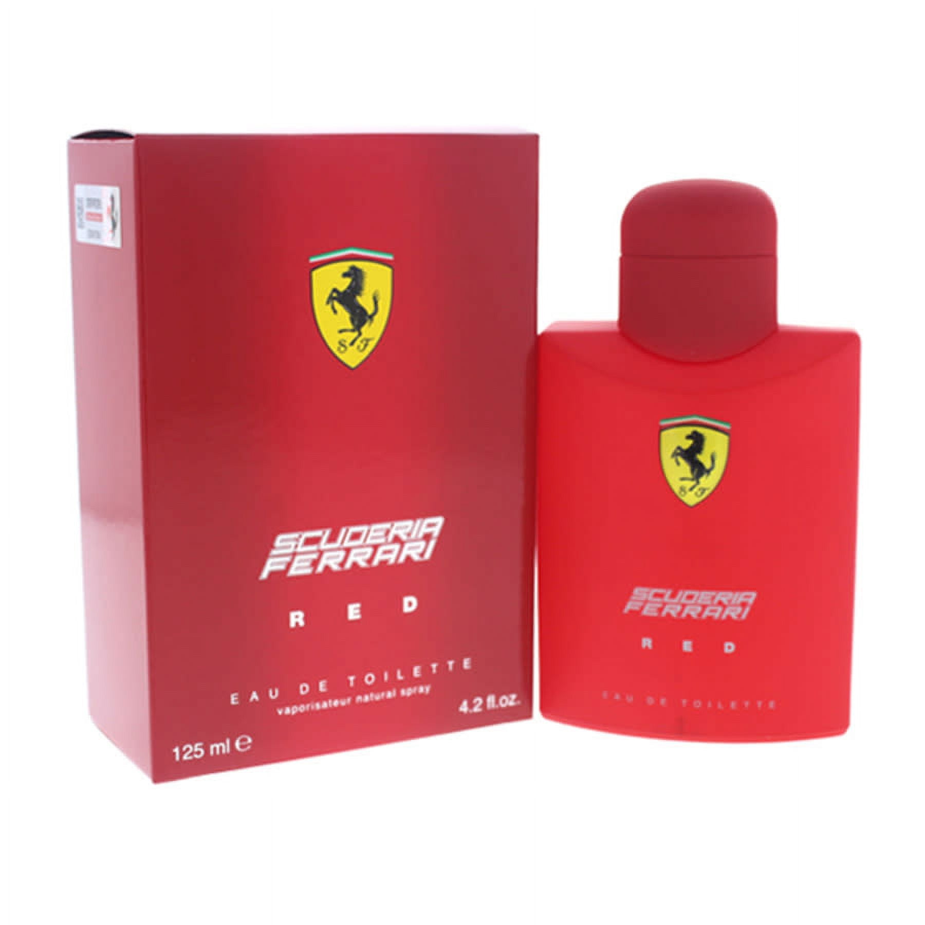 Ferrari Black 4.2 EDT SP - Woodsy, Mossy Notes Men's Cologne