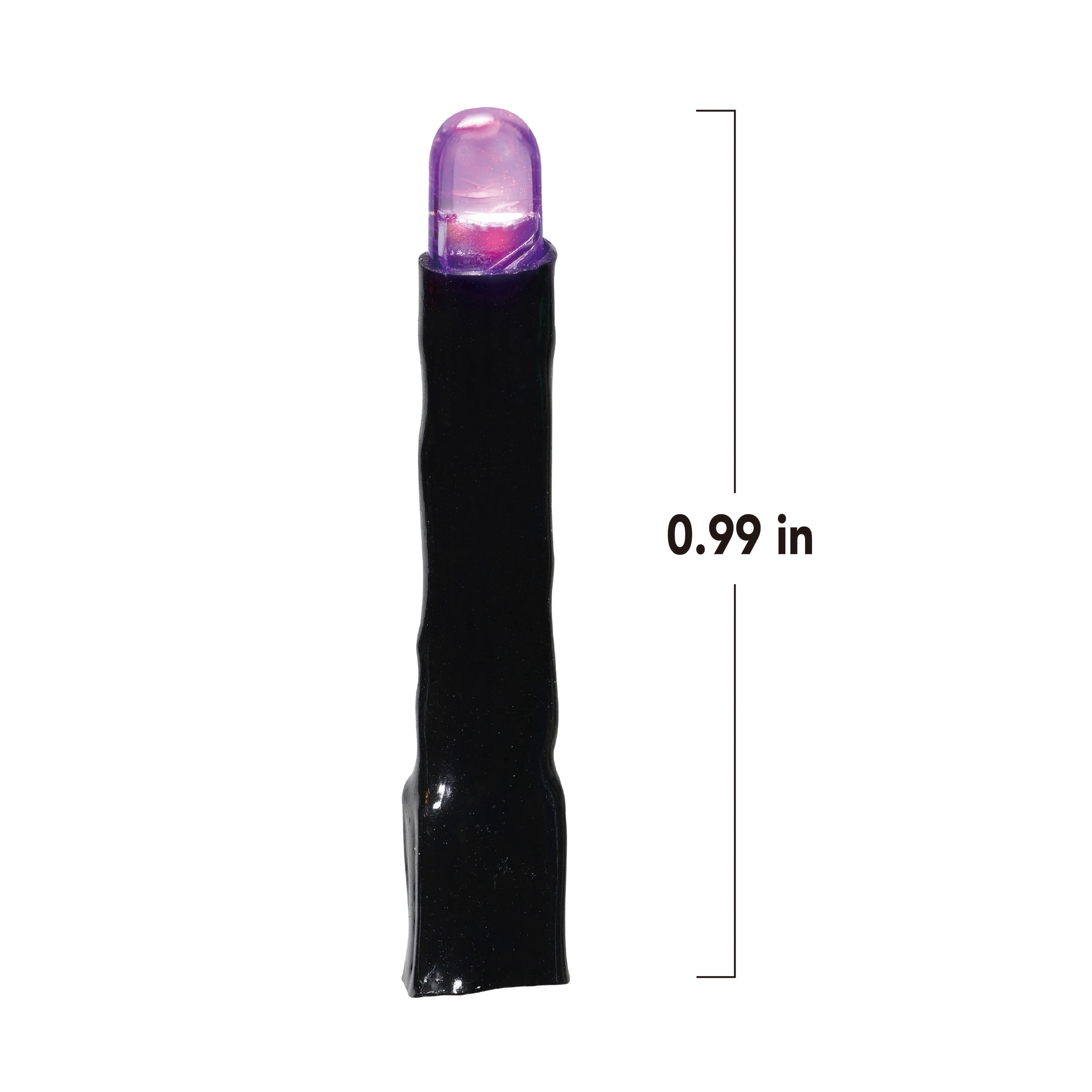 Indoor/Outdoor 100-Count Battery-Operated LED 8-Function Micro String Lights, Purple, 32', Halloween by Way To Celebrate