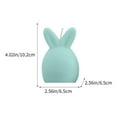 thumbnail image 3 of Under $5!Yyuenw Easter Bunny Shaped Soy Candles Scented Candles Spring Bunny Tealight Candles Home Decor Bunny Candle Handmade Wax Candle for Bedroom Bathroom Party, 3 of 5