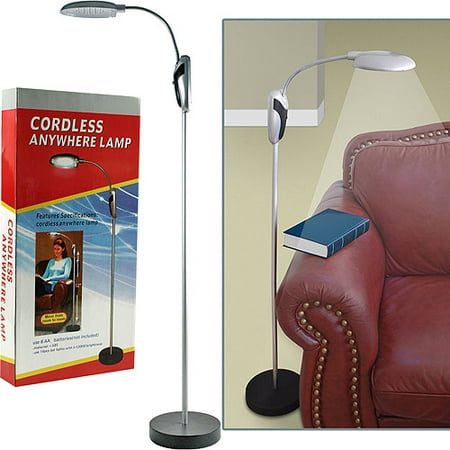 Trademark Global Portable Lamp Stand w/ LED Lights - Cordless