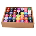 thumbnail image 5 of Juego De Hilos De Coser De 42 Colores De 1000 Yardas, Kit De Carretes De Bordado DIY Para El Hogar De Poliéster, 5 of 5