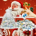 thumbnail image 2 of Christmas 130 Piece Jigsaw Puzzles for Santa Give Gifts Scene Puzzle Winter Holiday Landscape Puzzle with Letters on Back Art Fun Festive Gift for Family Seniors - A, 2 of 7