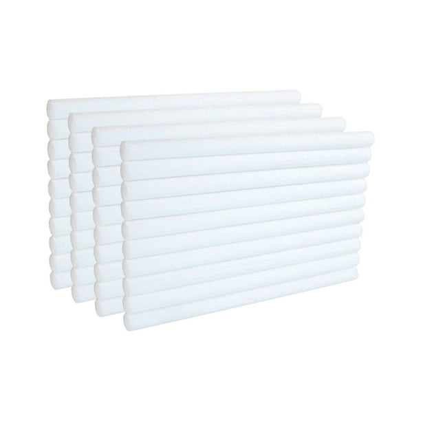 40 piezas de filtros de repuesto para humidificador, mechas absorbentes para humidificador portátil 10cm