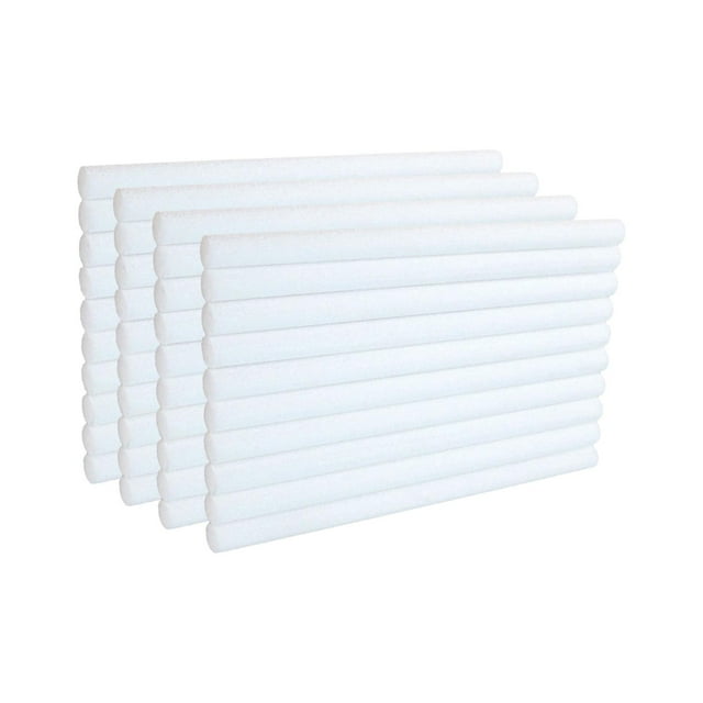 40 hisopos de fibra absorbente para humidificador. 10cm