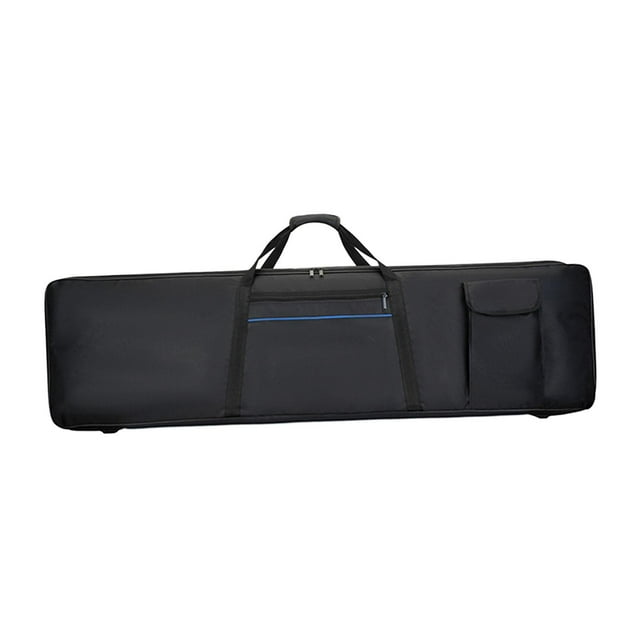 Wweixi Electric Piano Case 88Key Keyboard Case Performance Music Studio Small Concert for Black Large