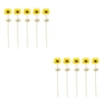 thumbnail image 2 of 5 piezas de seda de anémona artificial Naiovety Amarillo 2Conjunto, 2 of 6