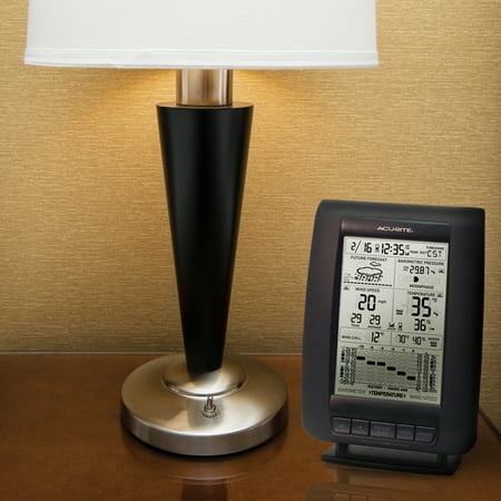 AcuRite Notos (3-in-1) Weather Station for Hyperlocal Forecast, Indoor/Outdoor Temperature/Humidity, and Wind Speed with Digital and Built-In Barometer (00634)