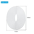 thumbnail image 2 of Uxcell 5.7 x 4.4" Cutting Dies Metal Embossing Stencil Tool, 1 Pcs 0.35" Height, 2 of 5