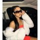 thumbnail image 5 of Sunglasses for Women Men Rimless Wrap around Sunglasses, Rectangle Futuristic Sunglasses Oversized Fashion Frameless, 5 of 5