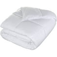 thumbnail image 2 of 300GSM Lightweight Comforter All Season Down Alternative Bed Comforter 100 % cotton quality size Super King - 120" x 98" Color White, 2 of 5