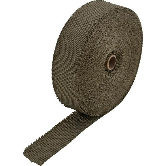 Header and Exhaust Wrap, 2 Inch x 100 Ft, Titanium Color