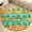style, variant on Lunarable Pineapple Floral Medallion Round Rug - Small Round Area Rug, Soft Non-Slip Machine Washable Bedroom Mat Indoor Accent Entry Carpet for Office Desk Dorm Hallway