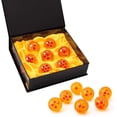 thumbnail image 1 of Set De 7 Figuras Coleccionables De Dragon Ball En Acrilico 1 A 7 Estrellas En Caja Coleccionistas Diametro 4.3 Cm, 1 of 5