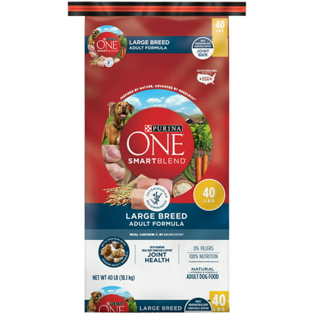 Purina ONE SmartBlend Large Breed Adult with Chicken Dry Dog Food - 40lbs