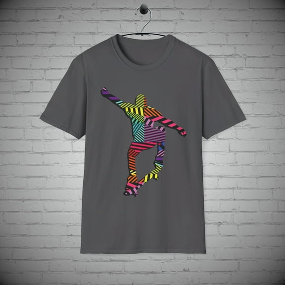 Skaters t-shirt, Skateboarder tee, Skating graphic tee, Urban skater