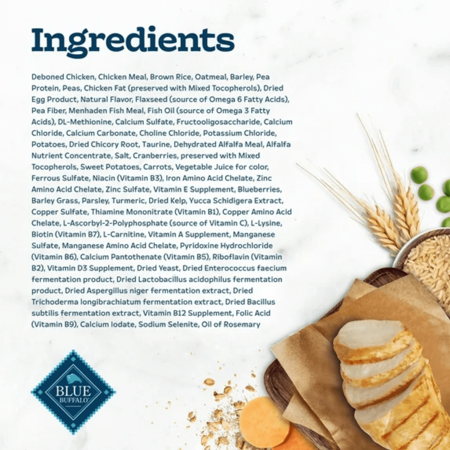 Blue Buffalo Tastefuls Dry Cat Food, Active Adult Cat, Chicken and Brown Rice, 4.5kg