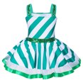 thumbnail image 2 of Alvivi Kids Girls Christmas Dance Costume Shiny Sequins Striped Leotard Dress 2-16, 2 of 7