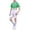Green, variant on ATOGUTA School Suits For Boys Kids Tuxedo for Wedding Outfit Lightweight Button Down Shirts and Suspender Pants Set with Tie Size 3T-20, Pink
