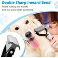 thumbnail image 3 of Cepillo profesional para perros: elimina la capa interna de gatos y perros, elimina los nudos de pelo enredados. Sailing  Electrónica, 3 of 5
