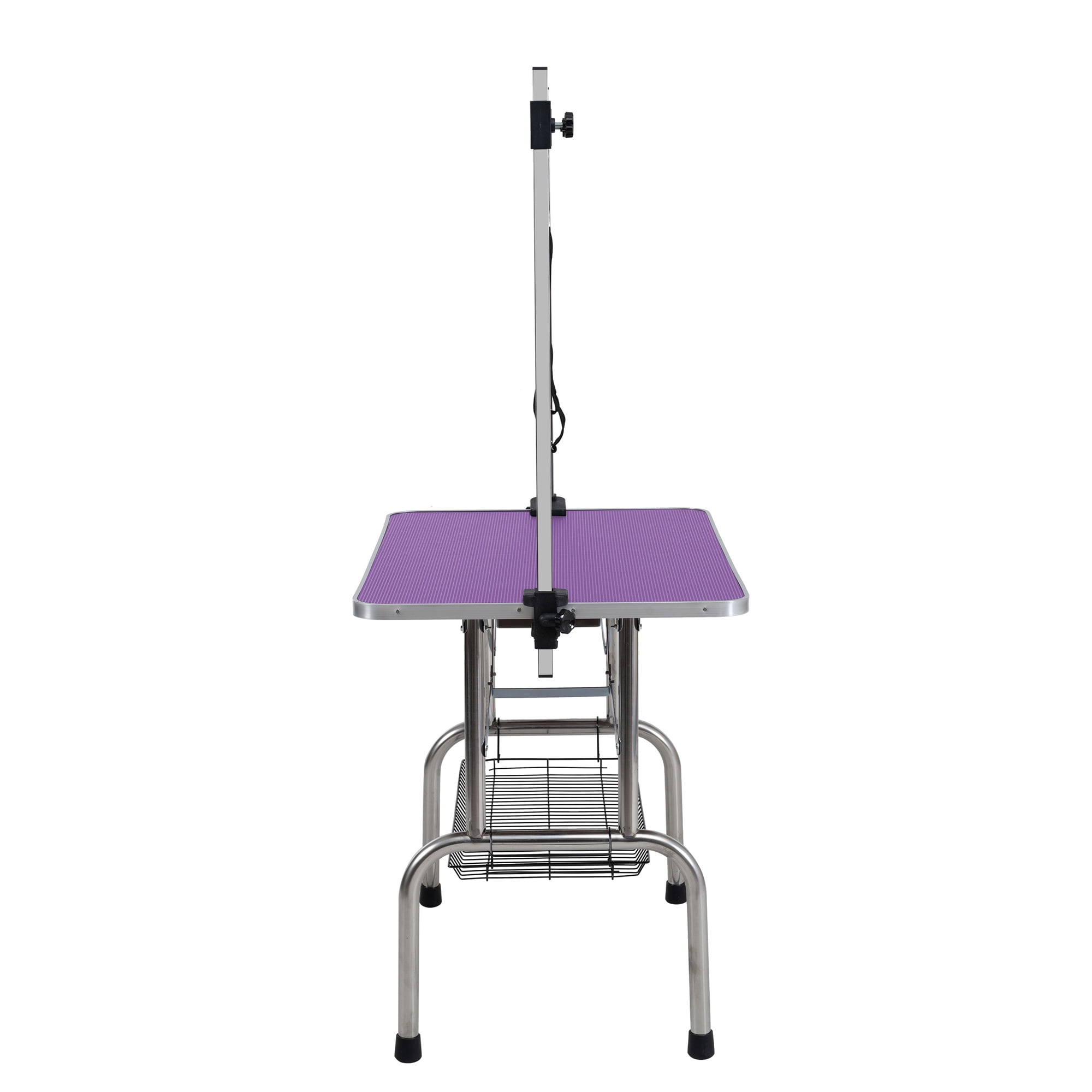 Miniyam 42" Folding Dog Pet Grooming Table, Weight Capacity: 300lbs, Purple