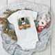thumbnail image 1 of Mono de muñeco de nieve navideño personalizado para recién nacidos, ropa infantil, mono de manga corta para recién nacidos con nombre, ropa bonita para fiestas, 1 of 5