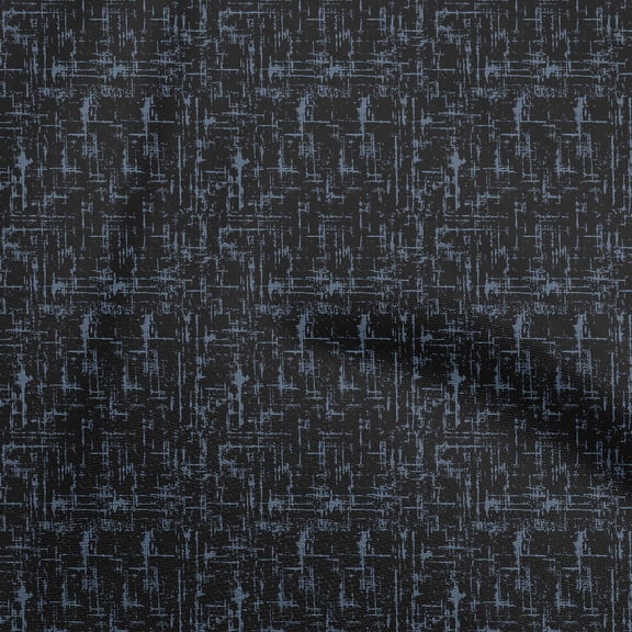 oneOone Rayon Navy Blue Fabric Texture Quilting Supplies Print Sewing Fabric By The Yard 56 Inch Wide