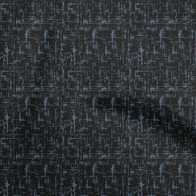 oneOone Polyester Spandex Navy Blue Fabric Texture Sewing Craft Projects Fabric Prints By Yard 56 Inch Wide