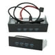 thumbnail image 3 of Hub de panel frontal USB 3.2 de 5,25 pulgadas, 4 puertos, 10 Gbps, estable, plug and play, unidad óptica, panel frontal para placa base de escritorio, unidad óptica 4USB TIPO E, 3 of 5
