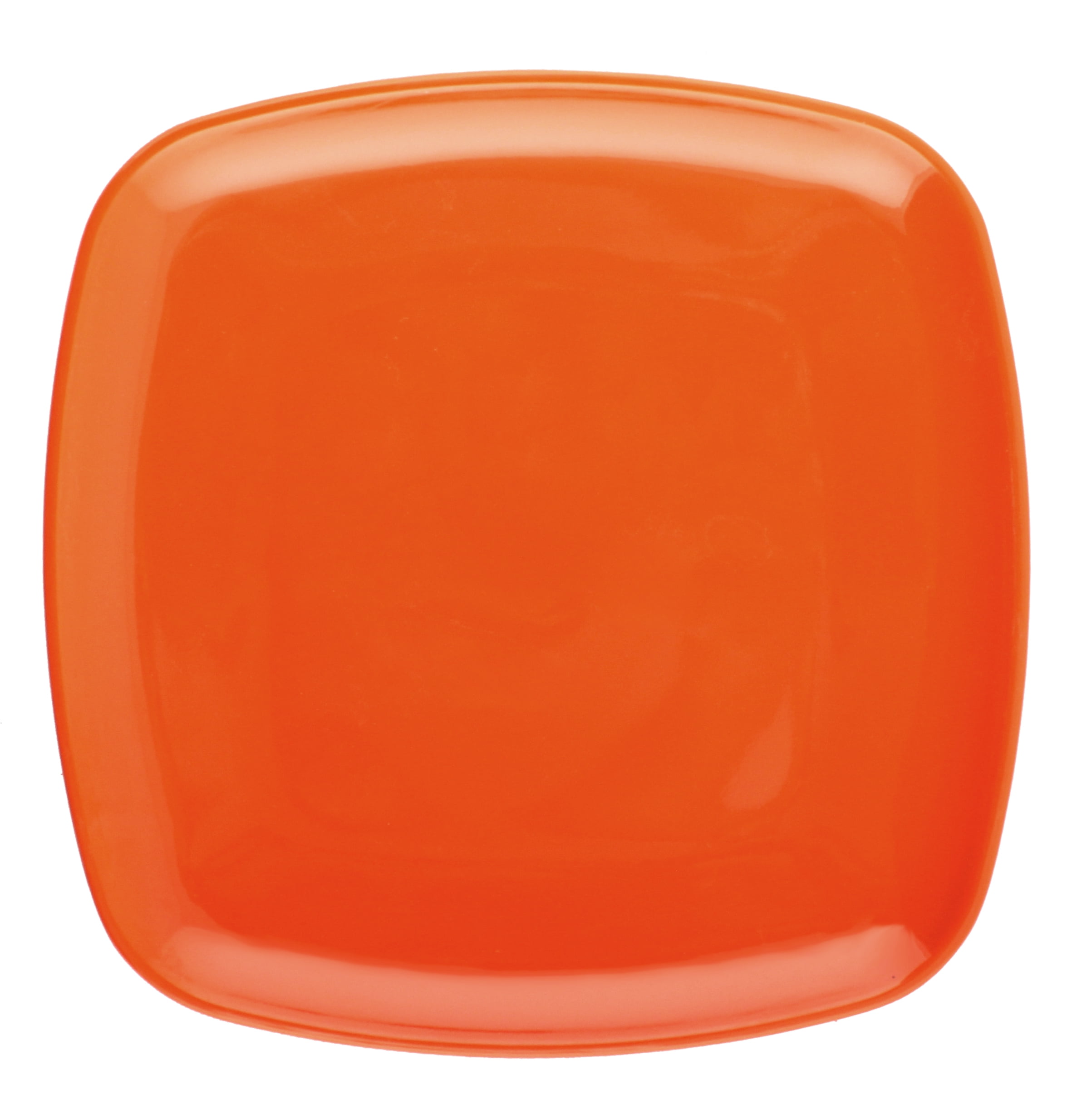 Melange 6Piece 100 Melamine Square Salad Plate Set (Squares Solid