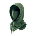 thumbnail image 4 of Protector solar para la cara, gorros portátiles para ciclismo, máscara, bufanda para la cara, cubierta para montar en la playa al aire libre Verde, 4 of 8