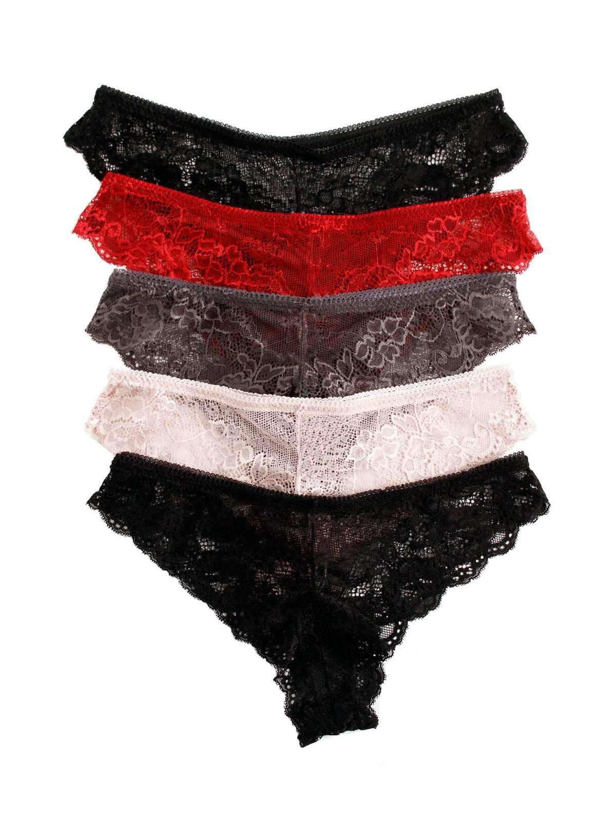 Secret Treasures Cotton Blend Panties Narrow Lace Trim Choose size 5 9 or 10 8