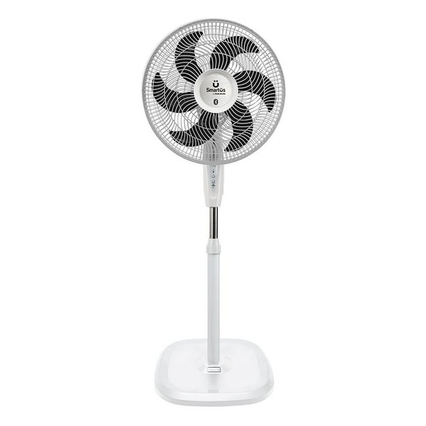 Ventilador de pedestal Wi-Fi Taurus Smartüs compatible con asistentes de voz 16" Stardüst