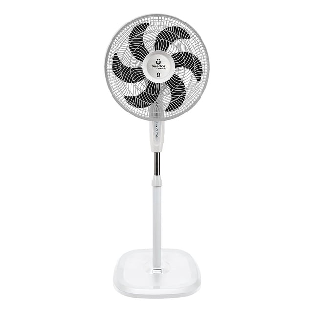 Ventilador de pedestal Wi-Fi Taurus Smartüs compatible con asistentes de voz 16" Stardüst