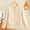 Beige, variant on Goodtrade8 Bomber Jacket Button Pocket Womens Jackets Casual Plain Crew Neck Long Sleeve Women Tops