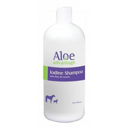 Durvet-equine Aloe Iodine Shampoo 1 Quart - 077-00343