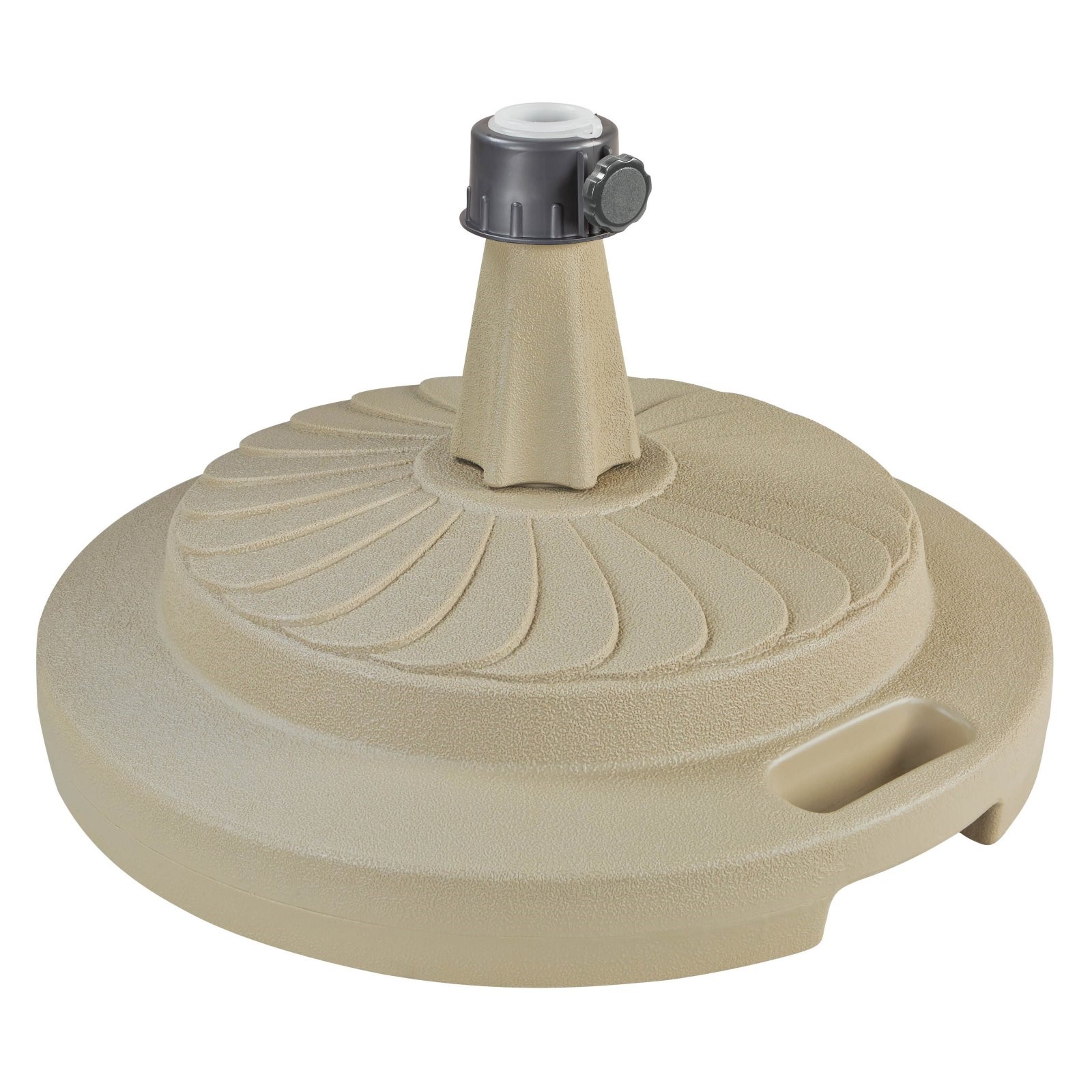 Patio Living 00294 Beige Umbrella Base Unfilled