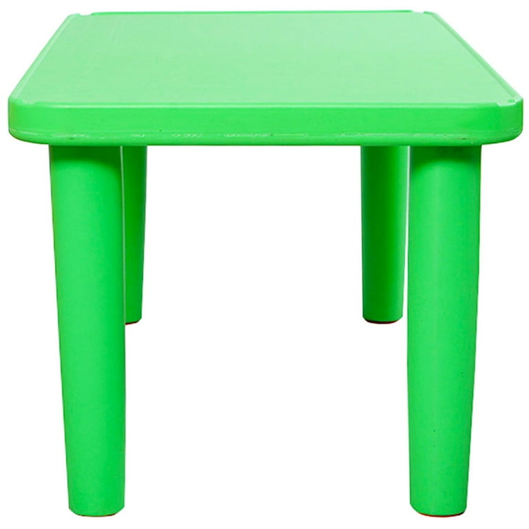 Costway Kids Portable Plastic Table Learn and Play Activity School