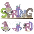thumbnail image 4 of Easter Table Decorations Wooden Centerpiece Signs Easter Bunny Ornament 2Pcs Easter Table Decorations Wooden Centerpiece Signs Easter Bunny Ornament Easter Dining Tabletop, 4 of 8