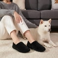 thumbnail image 2 of Ecetana Fuzzy Slippers for Women Plush Closed Back Non-Slip Indoor House Slippers, 2 of 7