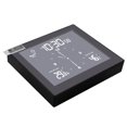thumbnail image 1 of Digital Clock Temperature and Humidity Display Waterproof Wall Clock Indoor Thermometer with LCD Screen Upper, 1 of 7