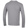 thumbnail image 3 of Men's Champion Heather Gray Michigan Wolverines Lacrosse Icon Powerblend Long Sleeve T-Shirt, 3 of 3
