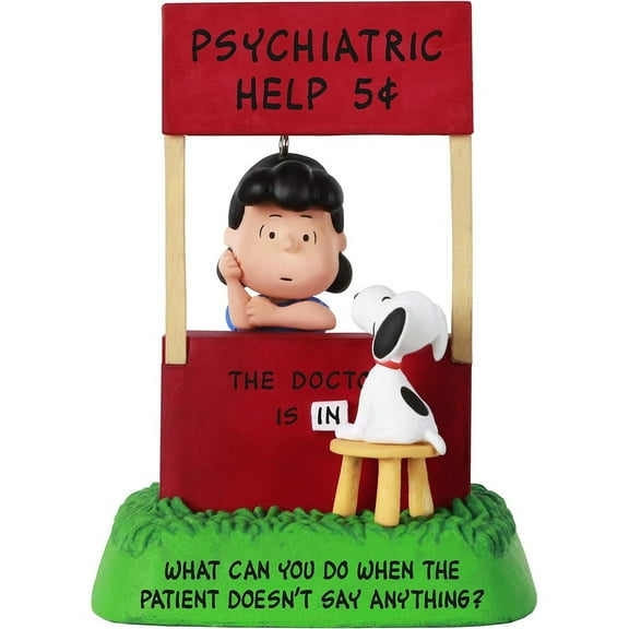 The Doctor Is In, The Peanuts Gang, 2021 Keepsake Ornament
