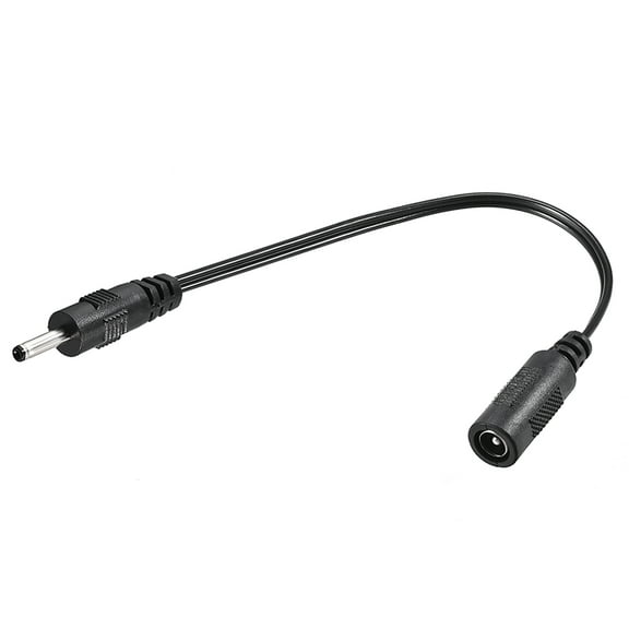 Uxcell Tip Adapter Connectors Converter 5.5x2.1mm to 3.0x1.1mm 15cm DC Power Connect