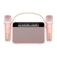 thumbnail image 4 of Xuanheng Mini Karaoke Machine Birthday Party Portable Speaker for Wedding Home Summer pink, 4 of 8