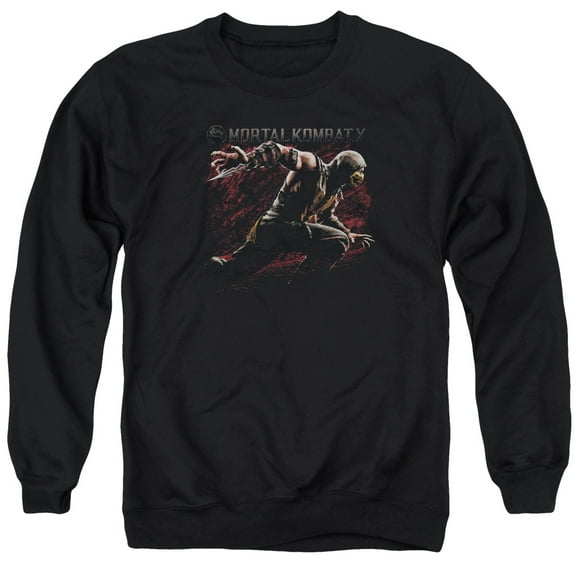 Mortal Kombat X - Scorpion Lunge - Crewneck Sweatshirt - XXX-Large