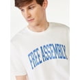 thumbnail image 4 of Free Assembly Men's Collegiate Graphic Tee with Short Sleeves, 4 of 6