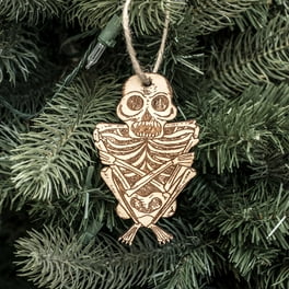 Ornament - Bend the Knee - Raw Wood 4x3in Ornament - Bend the Knee - Raw Wood 4x3in